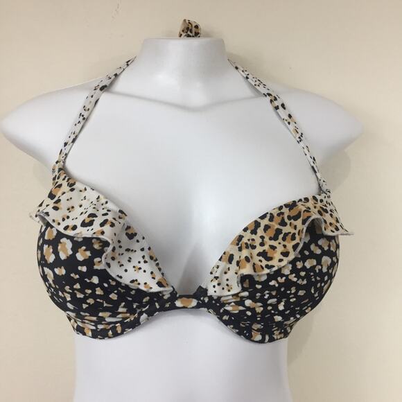 Victoria’s Secret | Animal Print Bikini Top - Picture 3 of 6